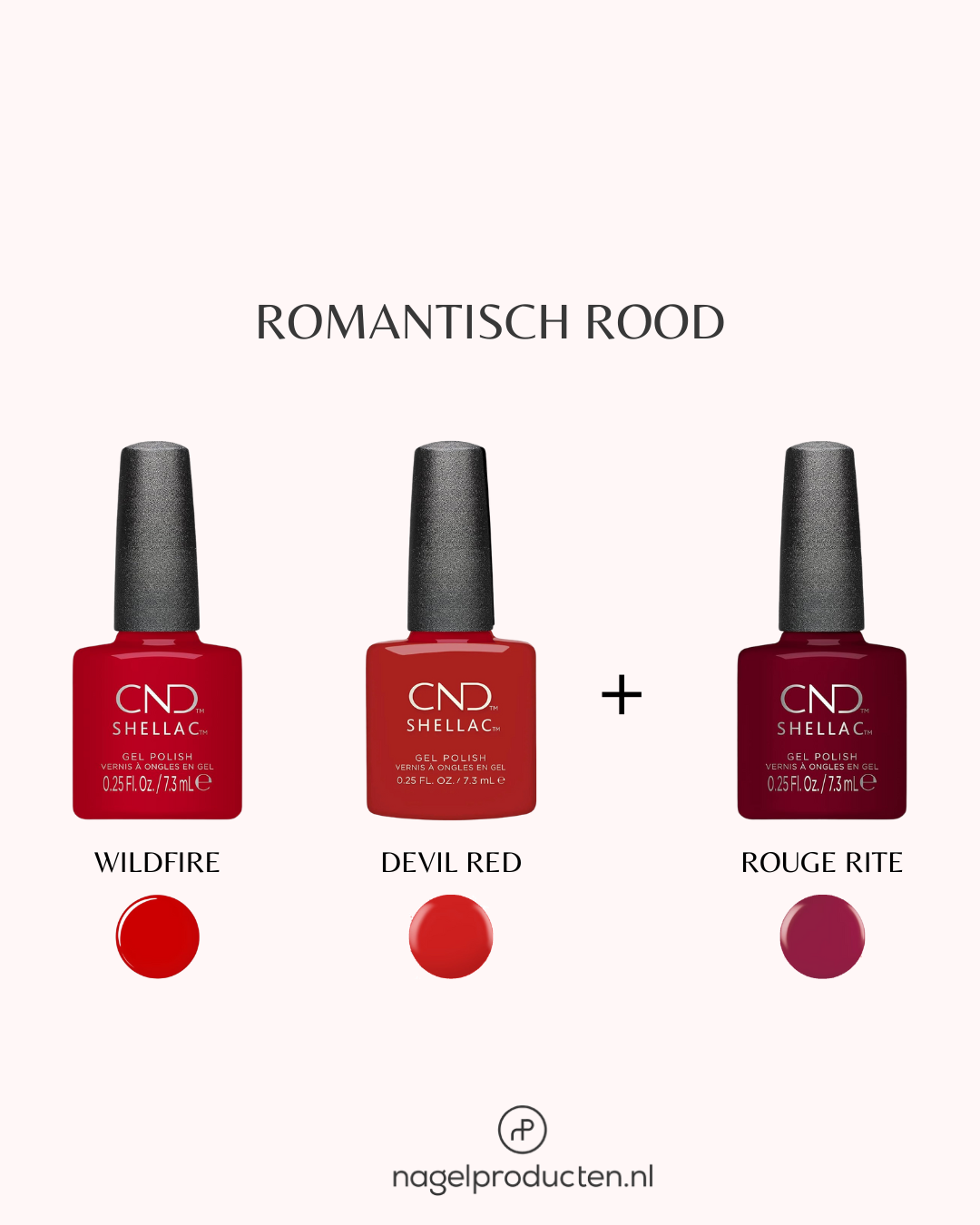 CND™ - Shellac™ romantisch rood 2+1 gratis