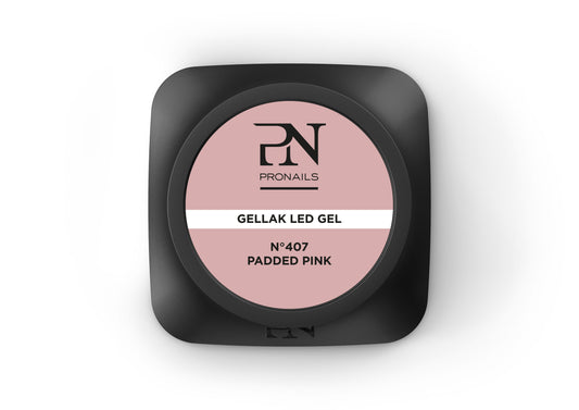 Pronails - Gellak #407 padded pink 10ml