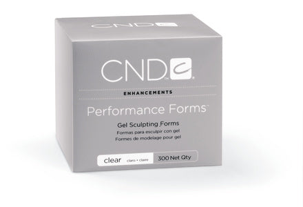 CND™ Performance Forms Clear sjablonen