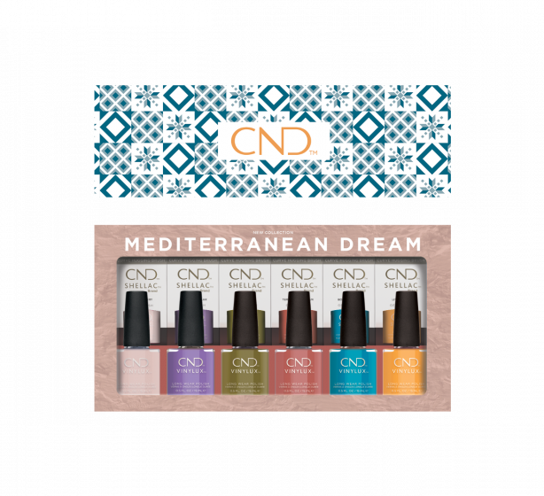 CND™ Vinylux Meditteranean Dream Pop Display