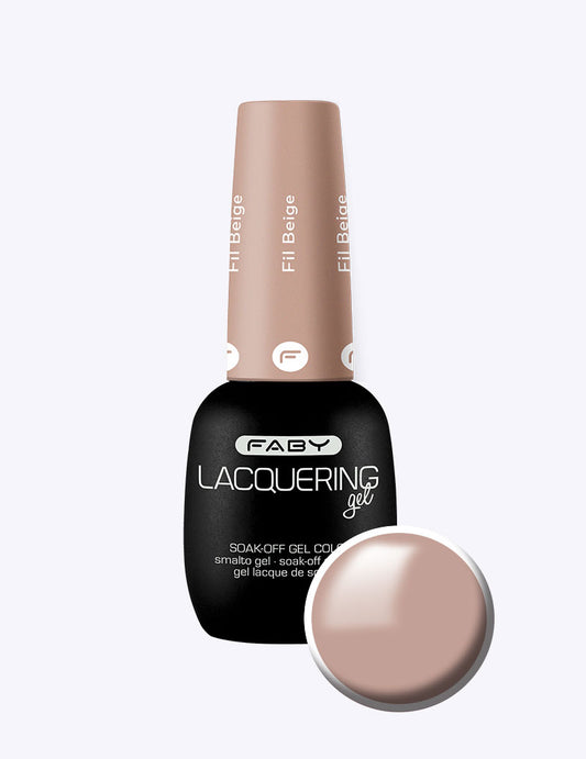 Faby Lacquering Gel - Fil Beige 15ml