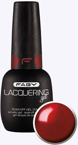 Faby Lacquering Gel - Miss Scarlet, I Suppose 15ml