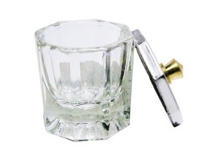 Glazen Dappendish met deksel