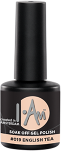 I.Am Soak Off Gel Polish #019 English Tea 7 ml