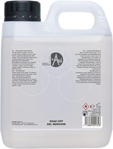 I.Am Soak Off Gel Remover 1000 ml
