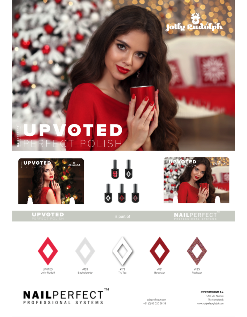 NP- Gelpolish Upvoted Jolly Rudolph Collection