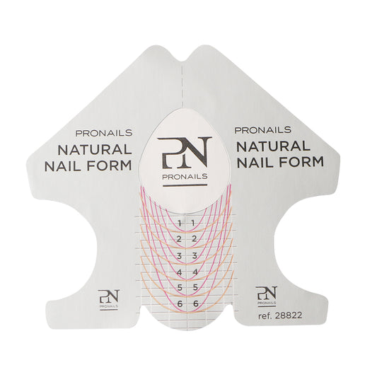 ProNails Natural Nail Forms 500 pcs