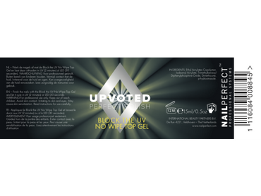 Upvoted Block the UV No Wipe Topcoat 15ml