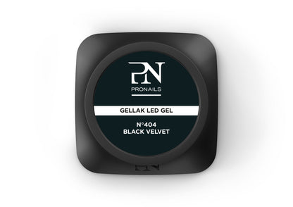 Pronails - Gellak #404 black velvet 10ml