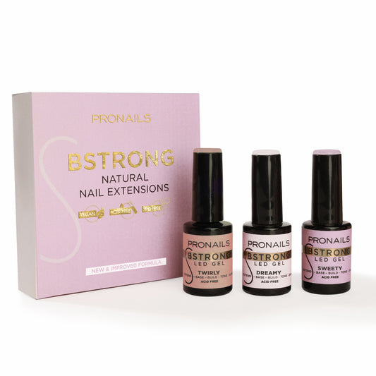 Pronails - BStrong LED Gel Set Sweet Dreams 3 stuks