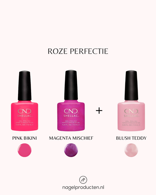CND™ - Shellac™ Roze perfectie 2+1 gratis