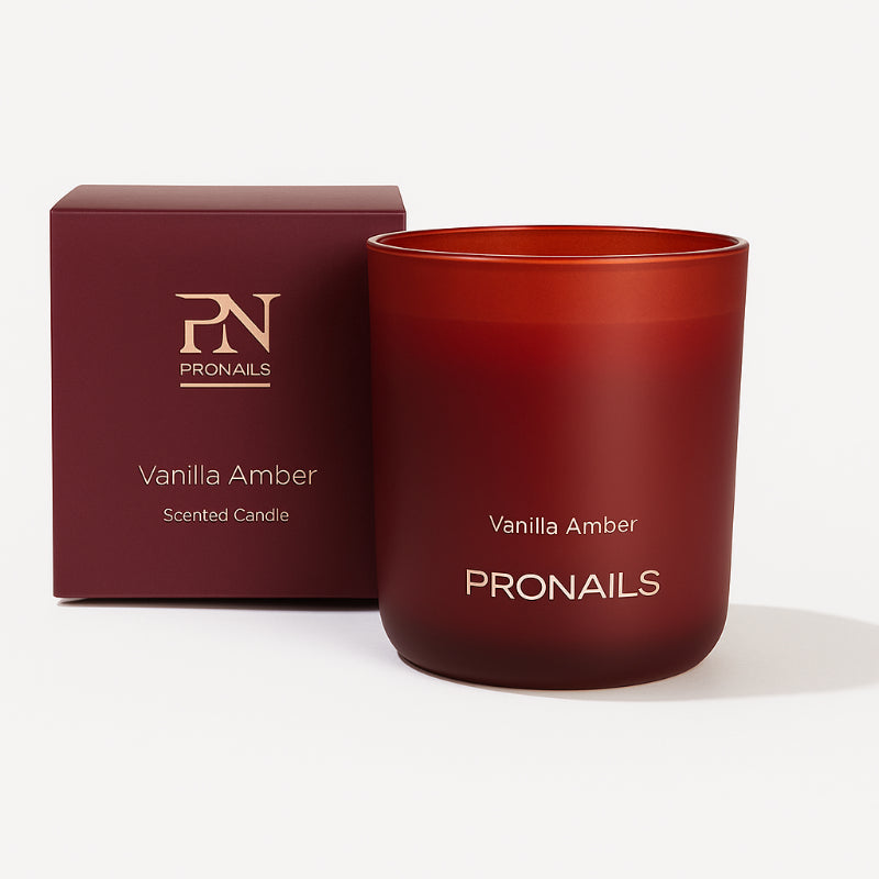 Pronails - Vanilla Amber Scented Candle