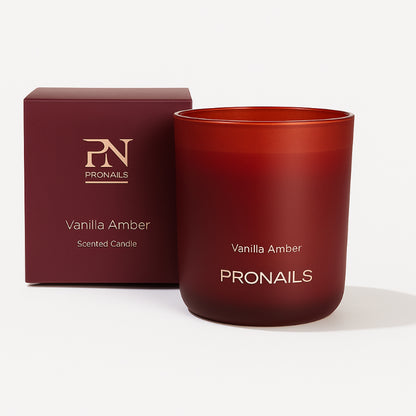 Pronails - Vanilla Amber Scented Candle