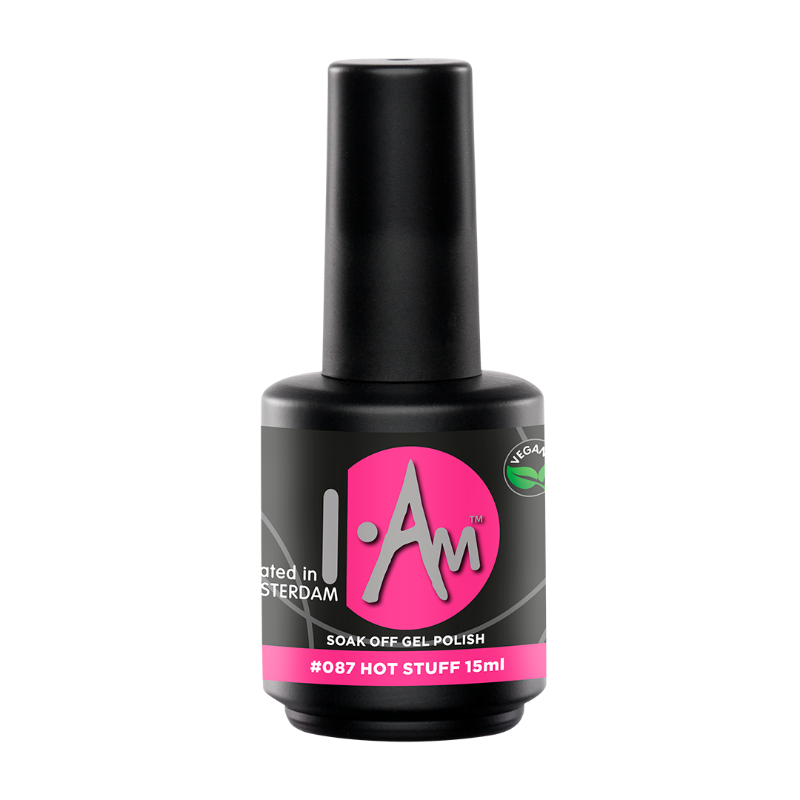 I.Am Soak Off Gel Polish #087 Hot Stuff 15 ml