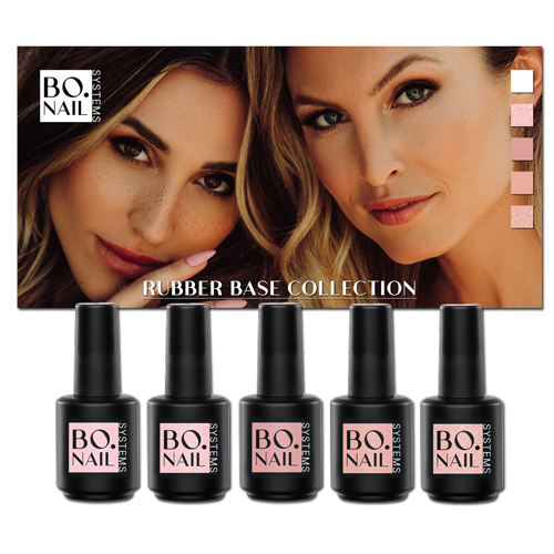 BO. Rubber Basecoat - Dark Pink 15 ml