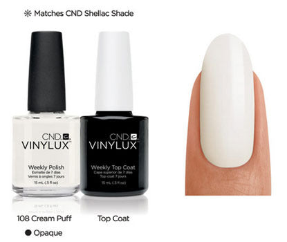 CND™ Vinylux™ Cream Puff #108