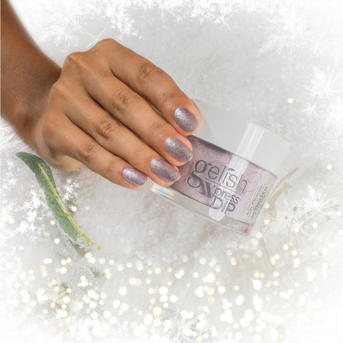 Gelish Xpress Dip - Don't Snow Flake on Me 43gr