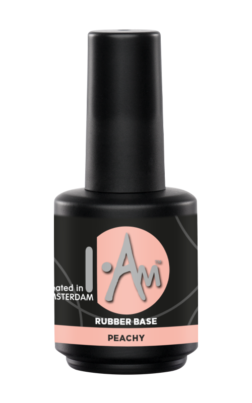 I.Am Rubber Base- Peachy 15 ml