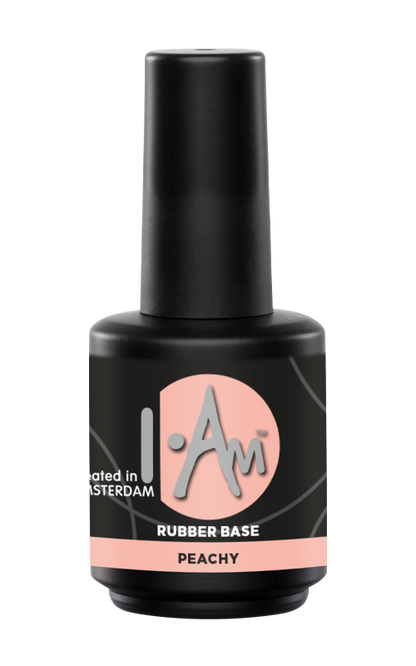 I.Am Rubber Base- Peachy 15 ml