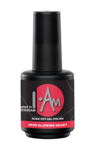 I.Am Soak Off Gel Polish #099 Glowing Heart15 ml