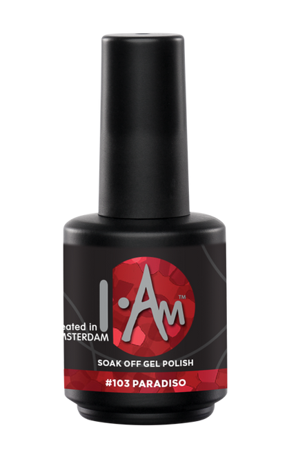 I.Am Soak Off Gel Polish #103 Paradiso 15 ml