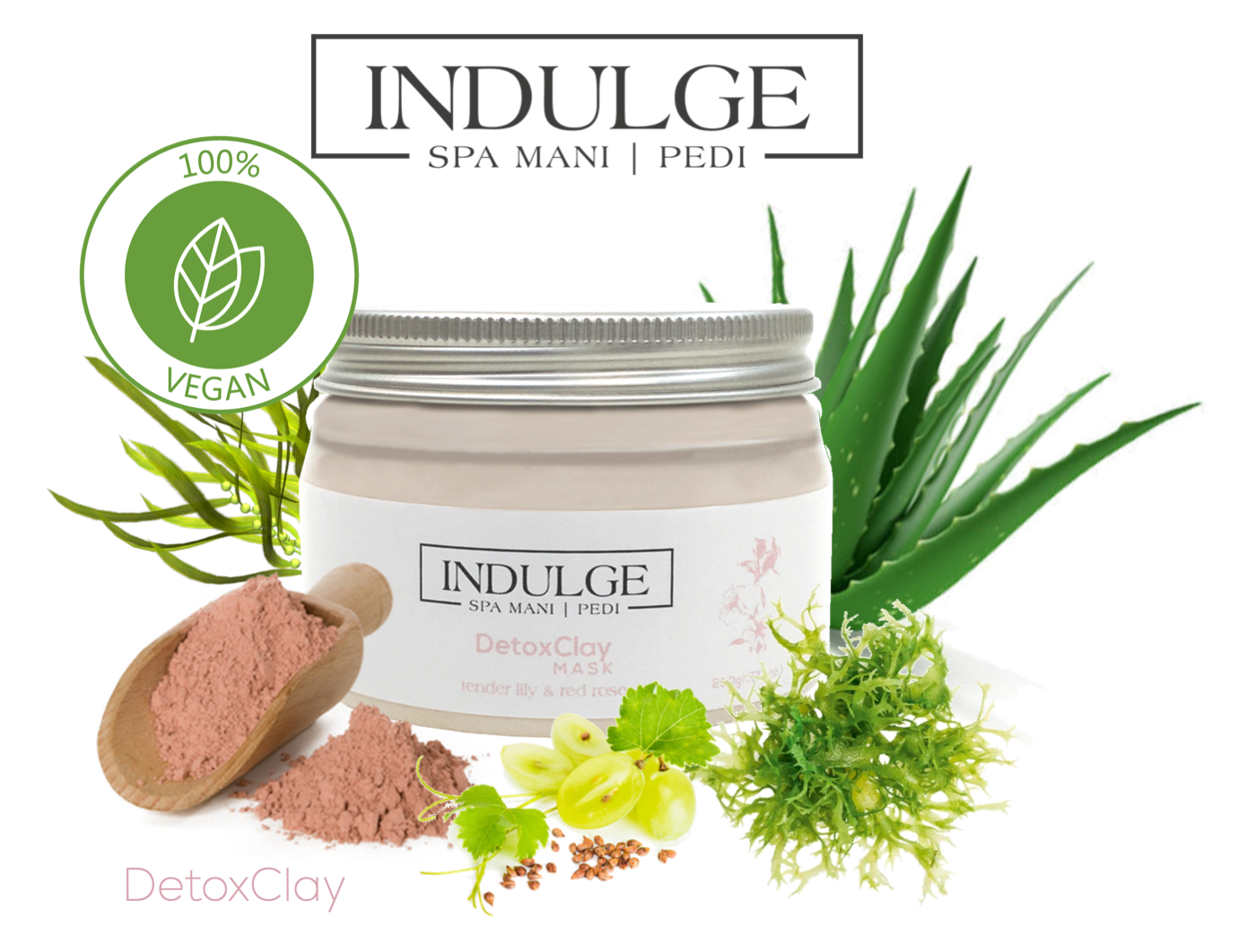 Indulge - DetoxClay masker 200gr