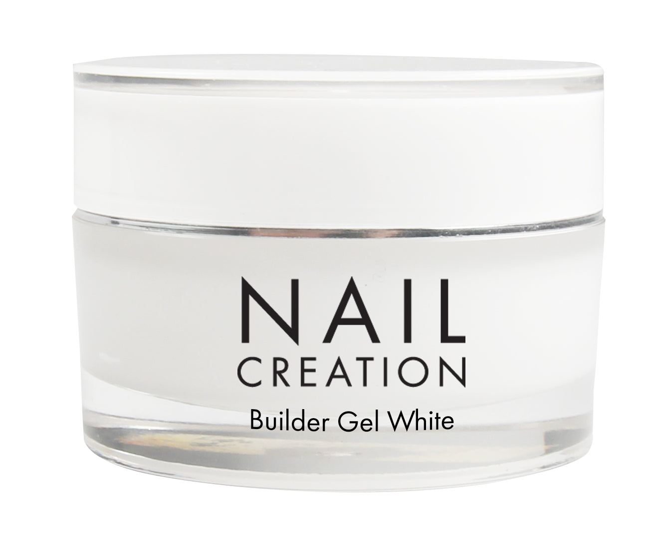 Nail Creation Builder Gel - White 15 ml