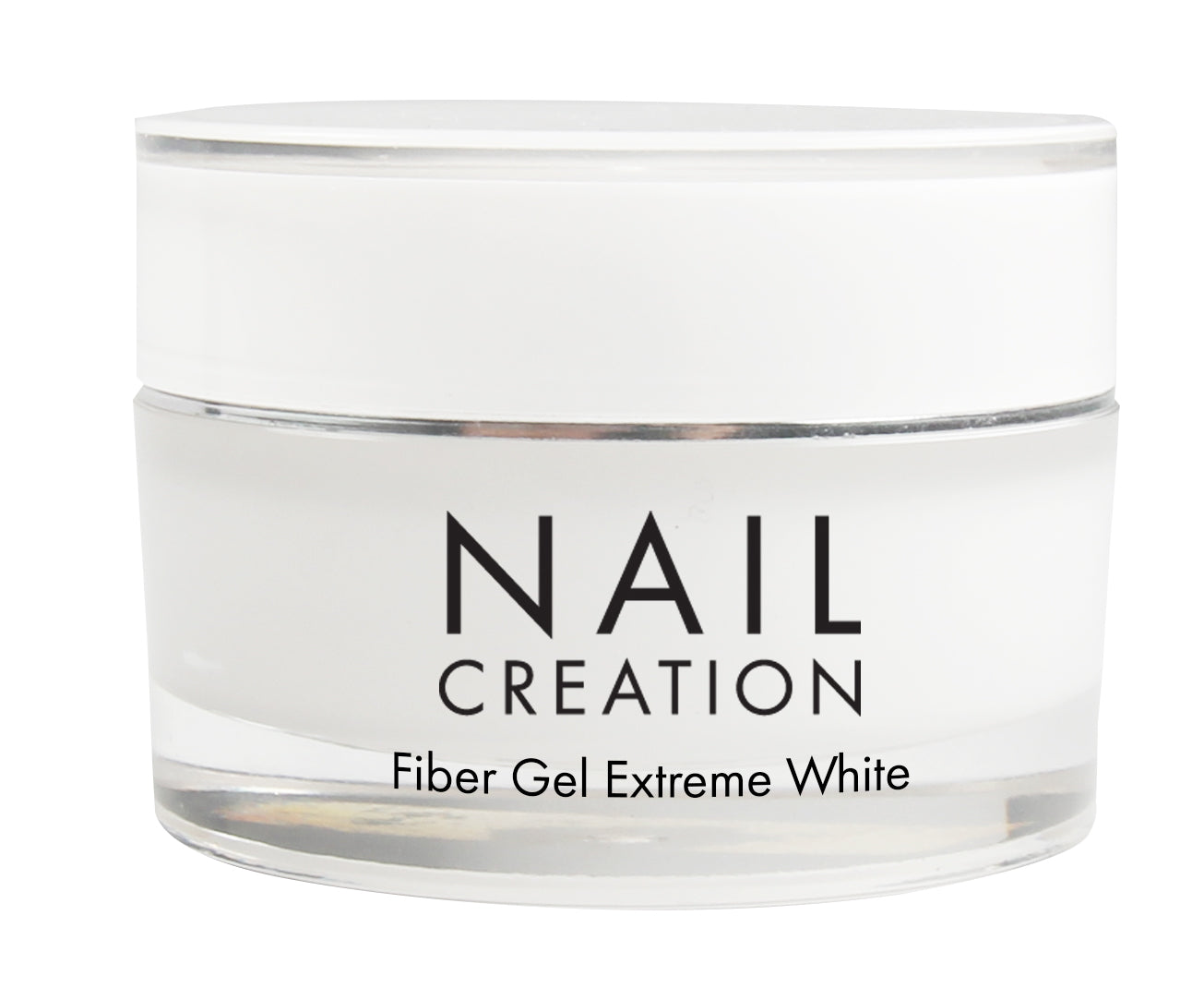 Nail Creation Fiber Gel - Extreme White 15 ml