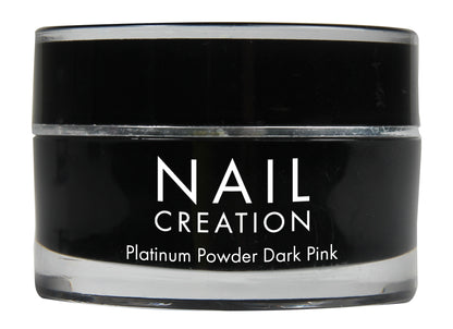 Nail Creation Platinum Powder - Dark Pink 20 gm