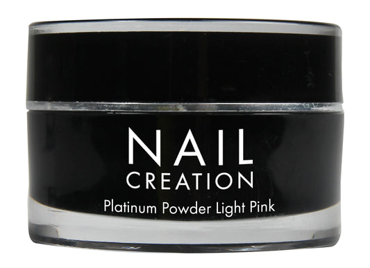 Nail Creation Platinum Powder - Light Pink 20 gm