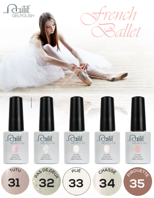 NailIt Gelpolish - French Ballet Collection Pack