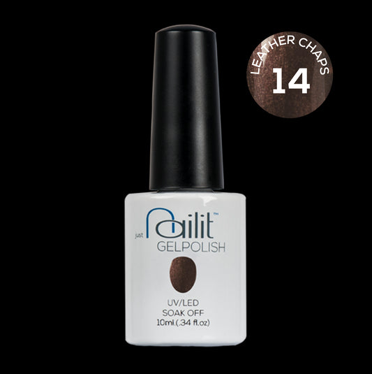 NailIt Gelpolish - Leather Chaps #14