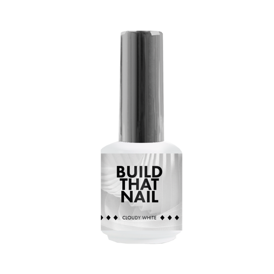 NP Build That Nail Cloudy White