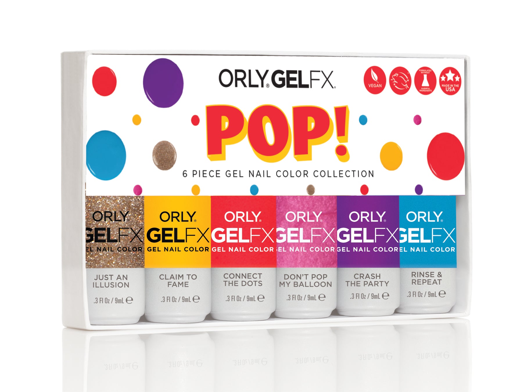 ORLY GELFX - POP! Collectie 6pack