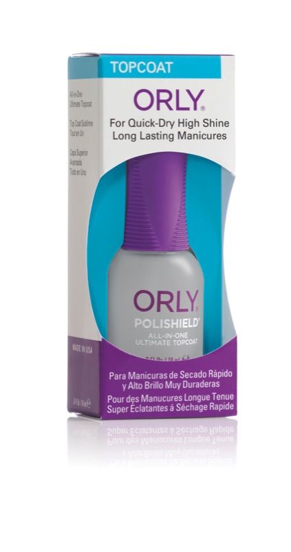 ORLY Polishield 3in1 - Sneldrogende Topcoat 18 ml