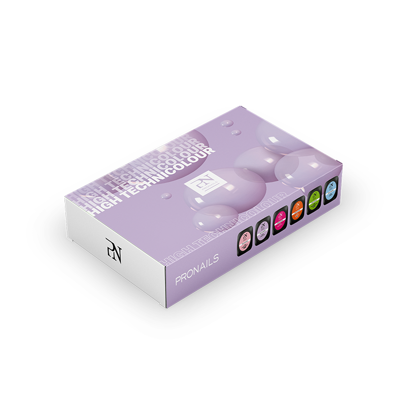 Pronails - Gellak Box High-technicolour 9pcs