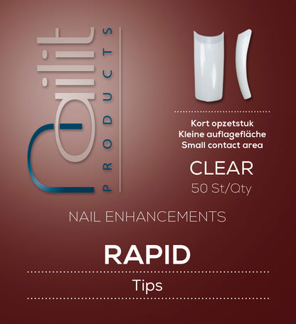 Refill Rapid Clear 50st - #10